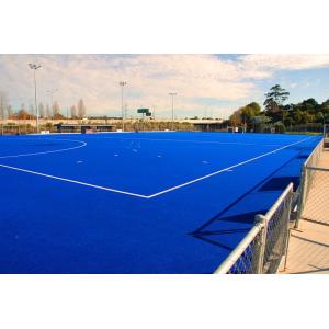 Durable Blue Polyethylene Artificial Grass / Fake Turf Grass Oem Service