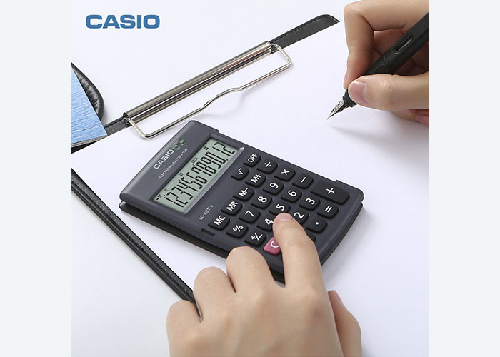For Authentic Casio Casio LC-401LV Clamshell Portable 8-bit display Mini pocket calculator