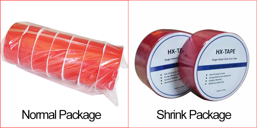 Package of duct tape