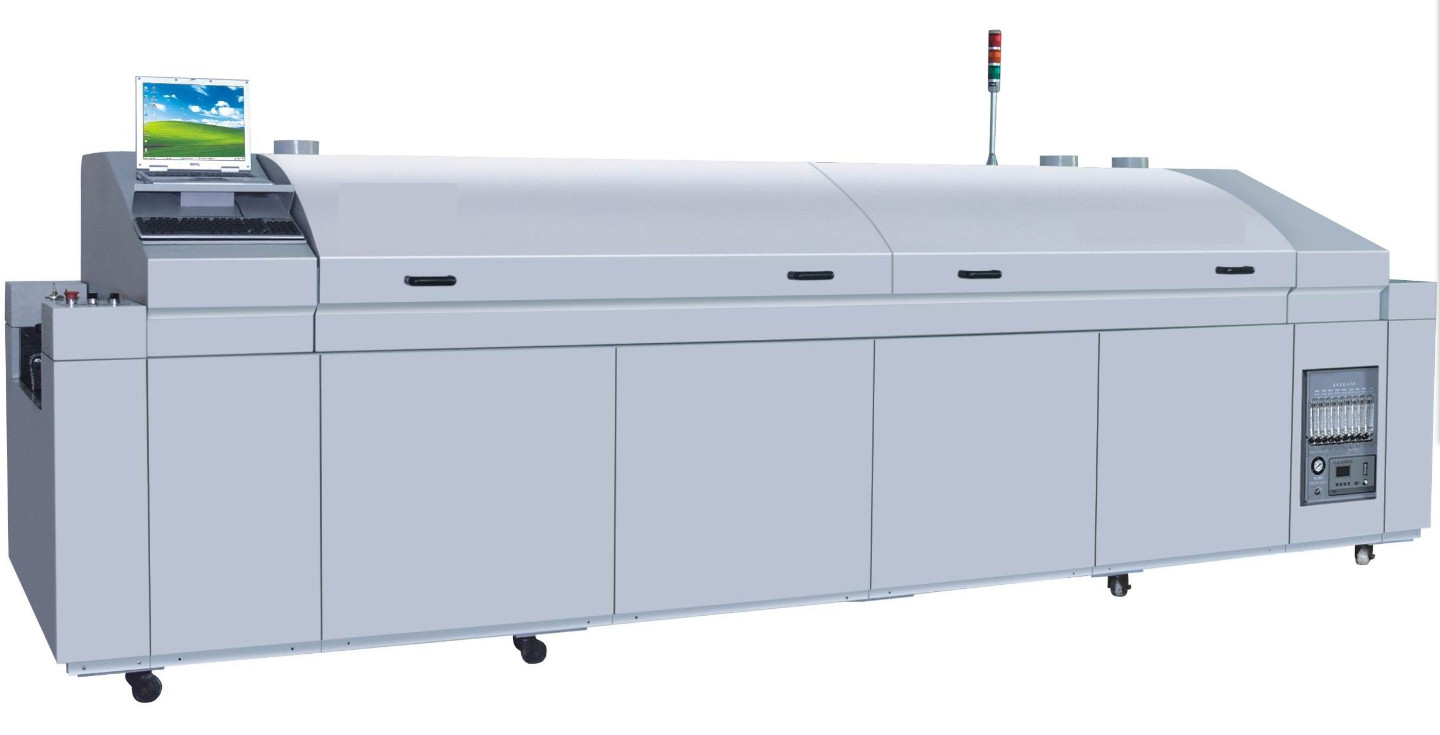 Cheap used and second hand SMT 6/8/10/12 Zones reflow oven
