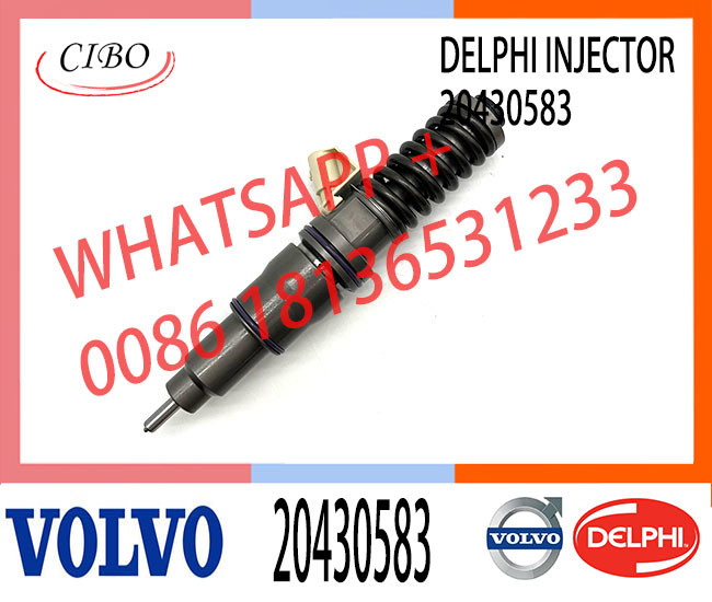 2 Pin Diesel Inyector Common Rail Fuel Injector BEBE4C00001 VOE20430583 20430583 for VOL FM12 FH12