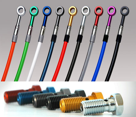 dot approved OE stainless steel wire braided brake line