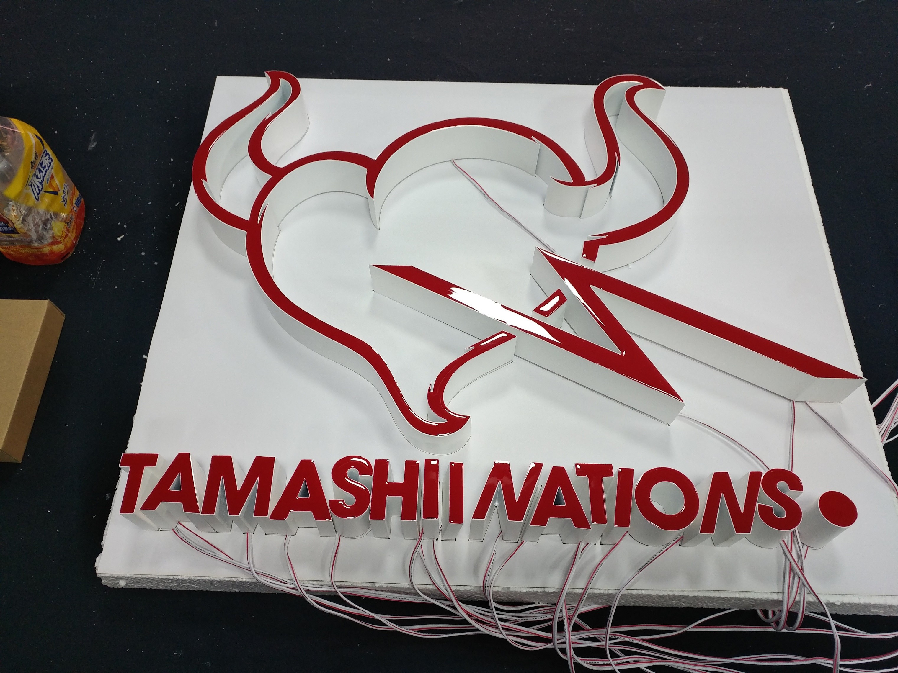 20mm Depth 3D LED Custom Illuminated Signs For Businesses