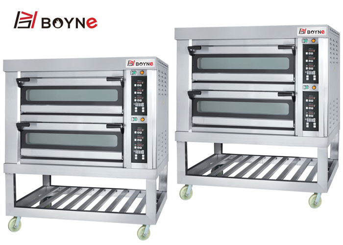 CE Commercial Bakery Kitchen Equipment Three Deck Six Trays Oven