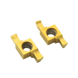 Yellow Parting And Grooving Inserts Metal Turning CNC Tools Insert
