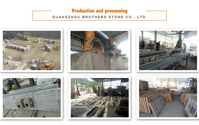Polished Sesame Black G654 Granite Stone Slabs +/-1mm Thickness Tolerance