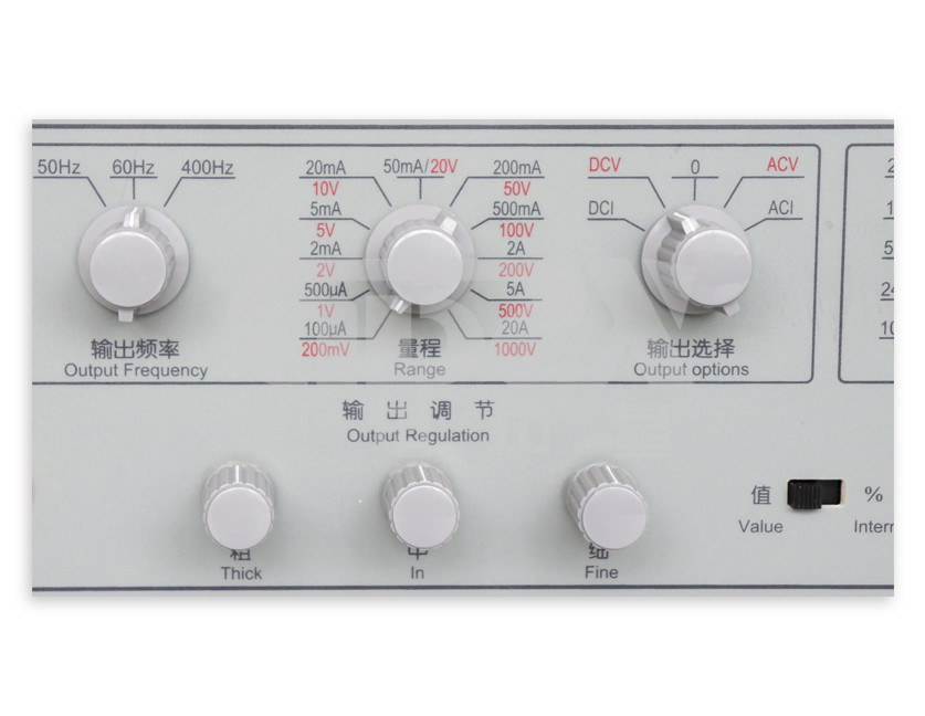 0~750A 0~1000A AC And DC Power Sources Ohmmeter Testing