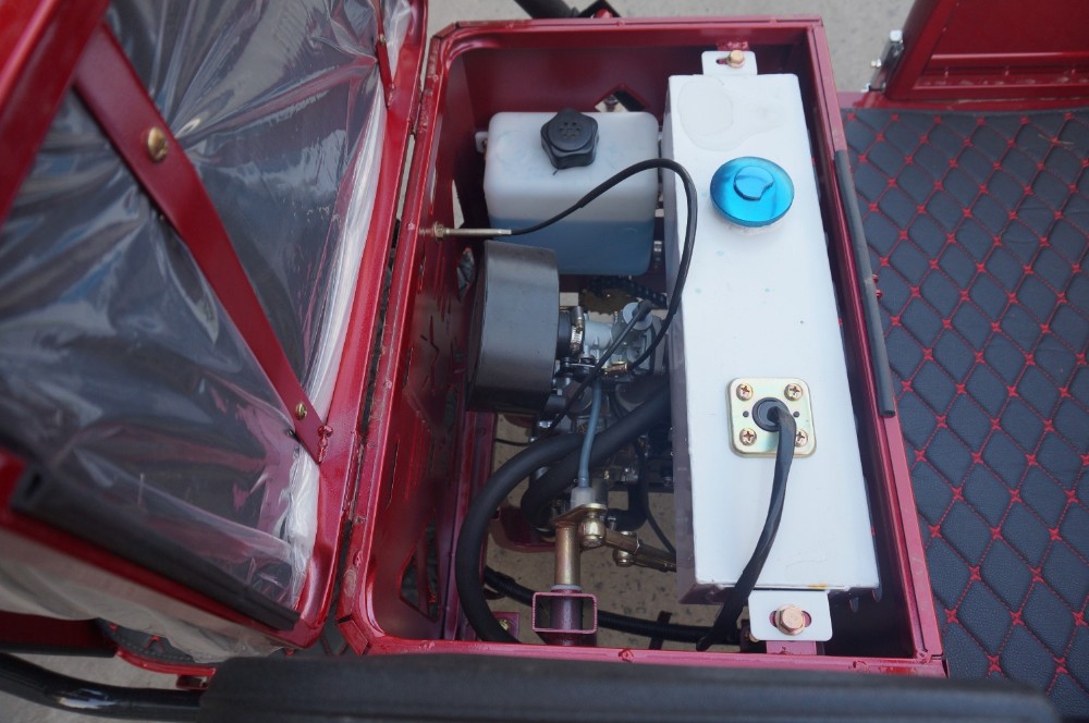 Three Wheel Adults 200cc Electric Passenger Tricycle
