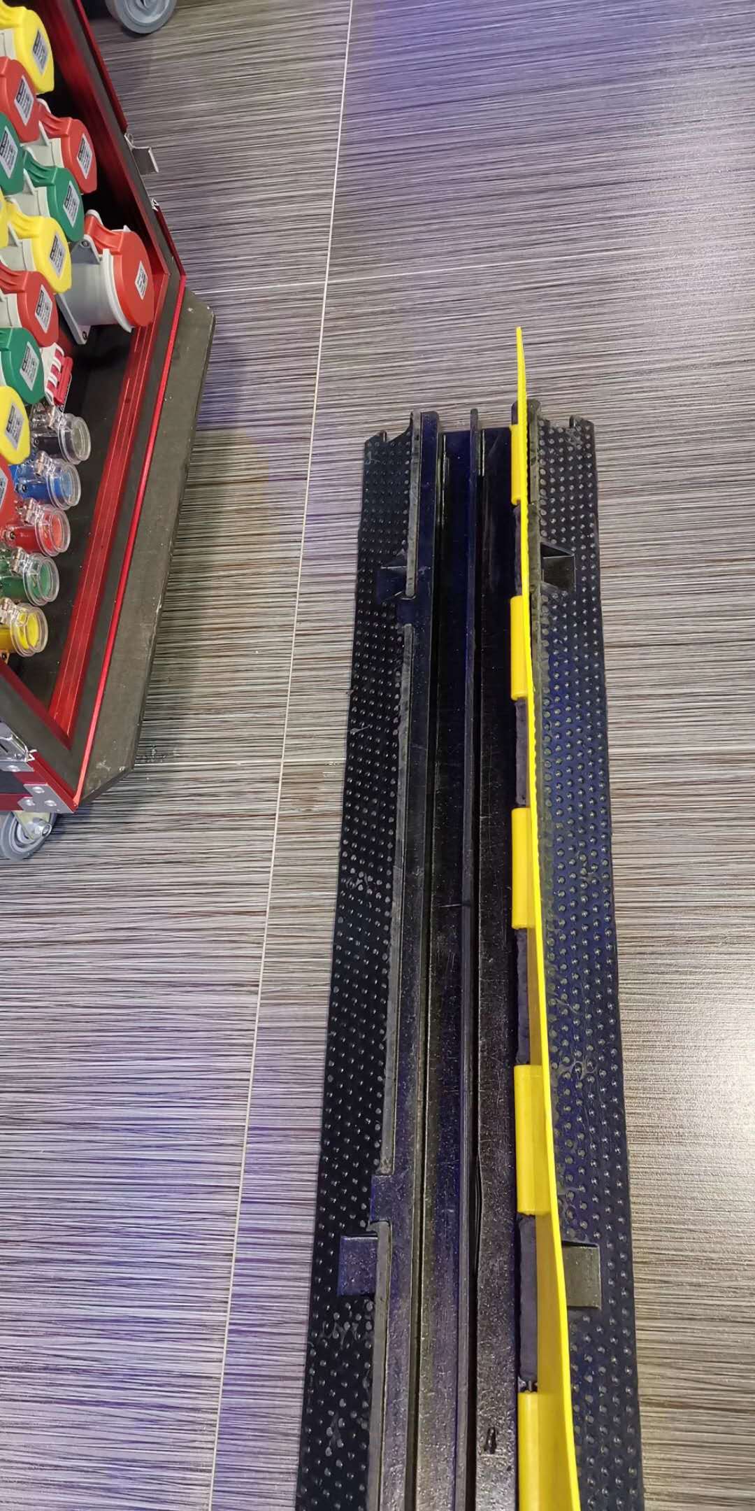 ABL 2 Channel Stage Performance Rubber Cable Protector Ramp