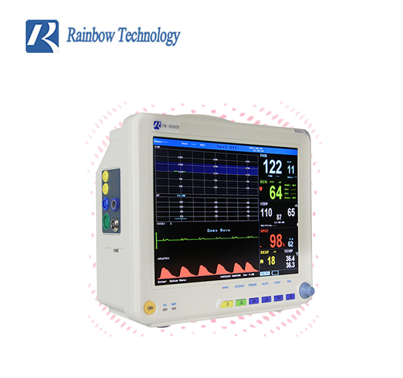 220V Fetal ECG Monitor 9 Parameter 12.1 Inch Multi Parameter Monitor