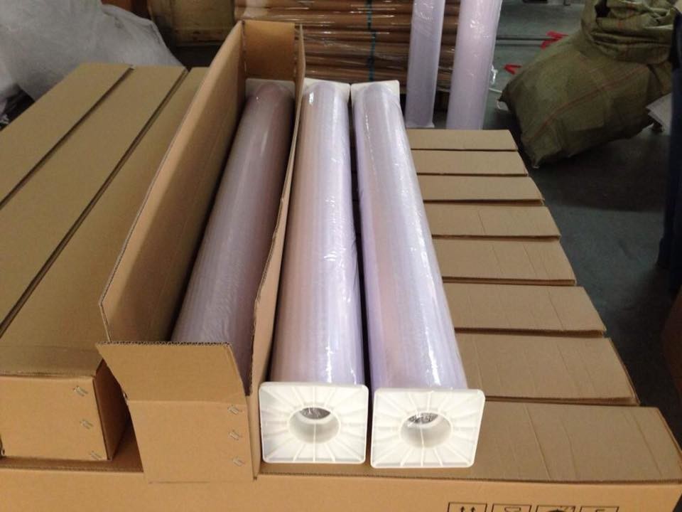 Fast Dry PVC Cast Printable Self Adhesive Vinyl Rolls With Removable Glue
