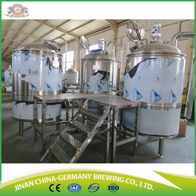 500L commercial beer brewing systems for sale with CKT tanks