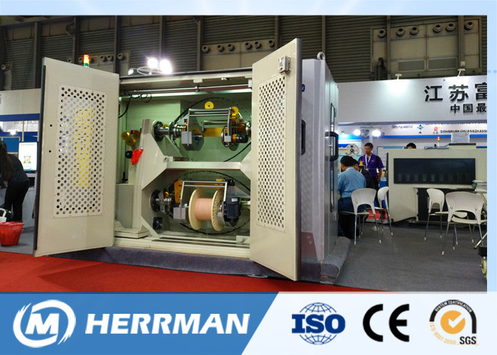 Triple Twist Cable Twisting Machine Lan Cable CAT5 CAT5E CAT6 Horizontal Type