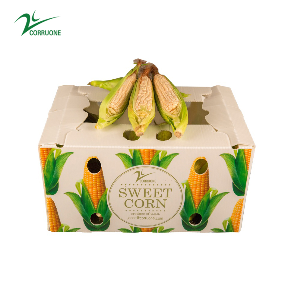 Customizable Vegetable Corrugated Boxes for Safe and Transportation