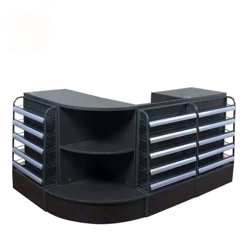 Factory Price Supermarket Equipment Supporting High-end Cashier Counter