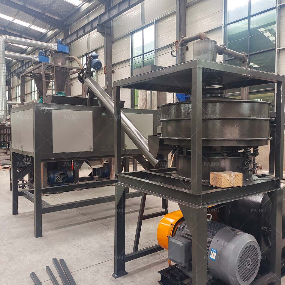 Plastic And Aluminum Blister Food Packaging Bag Recycling Machine For Energy Recycling