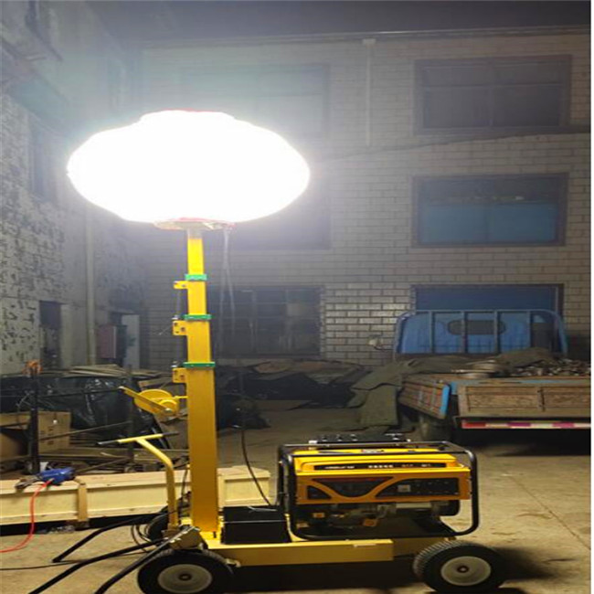 7M Alumium Telescopic Mast 800W Led Light Tower