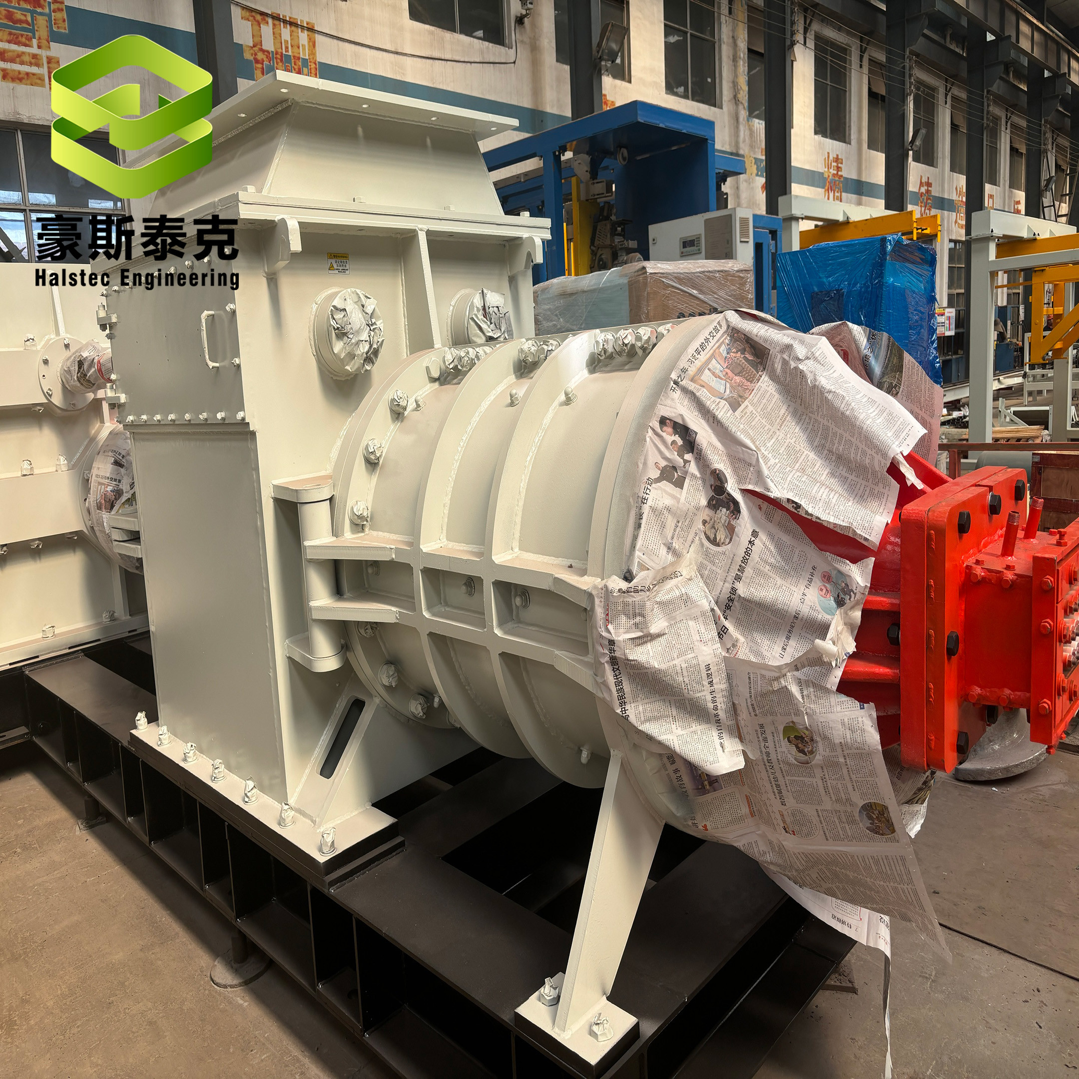JKY55/55-40 Automatic Output 110kw Clay Brick Making Machine With 3600mm Length