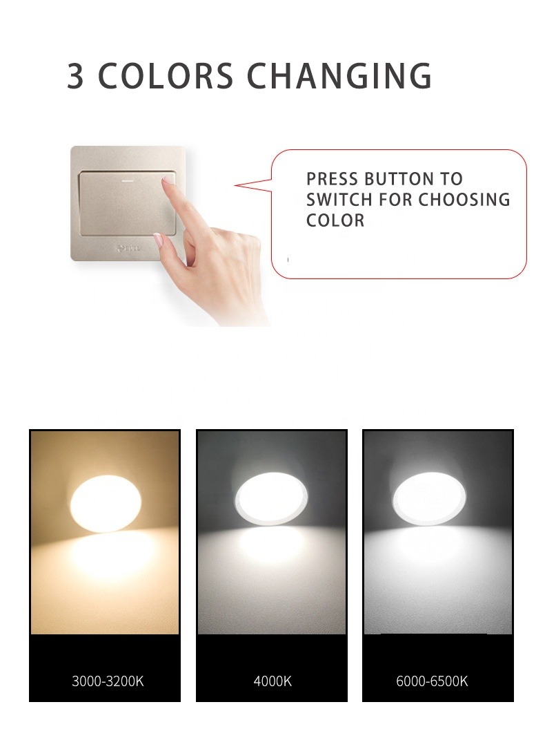 CRI Modern Dimmable LED Downlight With Adjustable Beam Angle