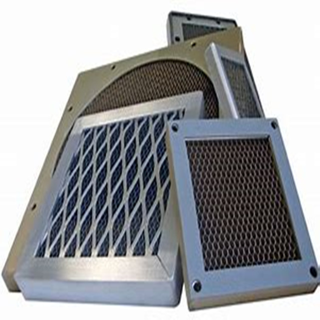 Brass copper EMI Honeycomb Air Vents Panel For Mri Faraday Cage Microwave Chamber