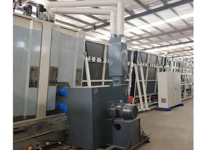 High Speed Vertical Glass Washing Machine , Mechanical Glass Washer Easy Operation