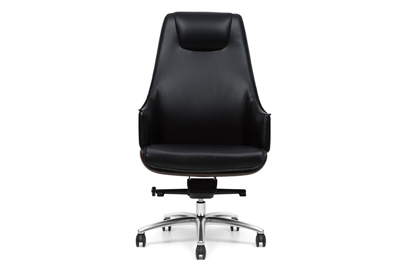 Aluminum Base Big And Tall Office Chairs 500lbs For Standing Desk H1195-1245mm