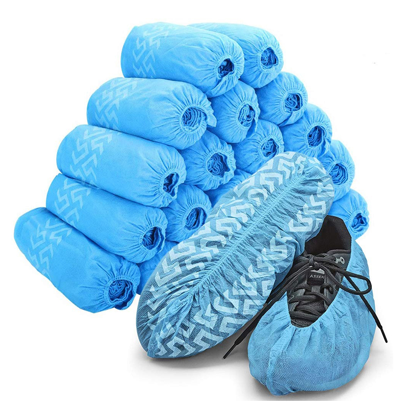 15x40cm Operating Room Shoe Covers Hospital Blue Surgical Booties