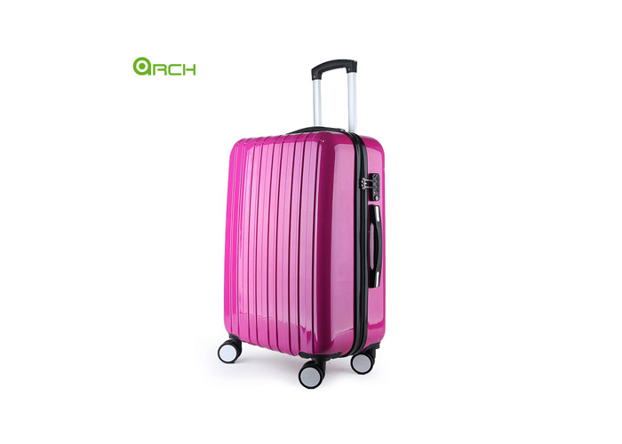 Lightweight ABS PC Hard Shell Carry On Suitcase With TSA Lock