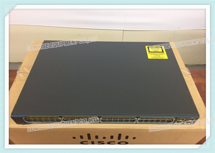 Cisco Switch WS-C2960+48PST-L 48 x 10/100 PoE Ports LAN Base Image Managed