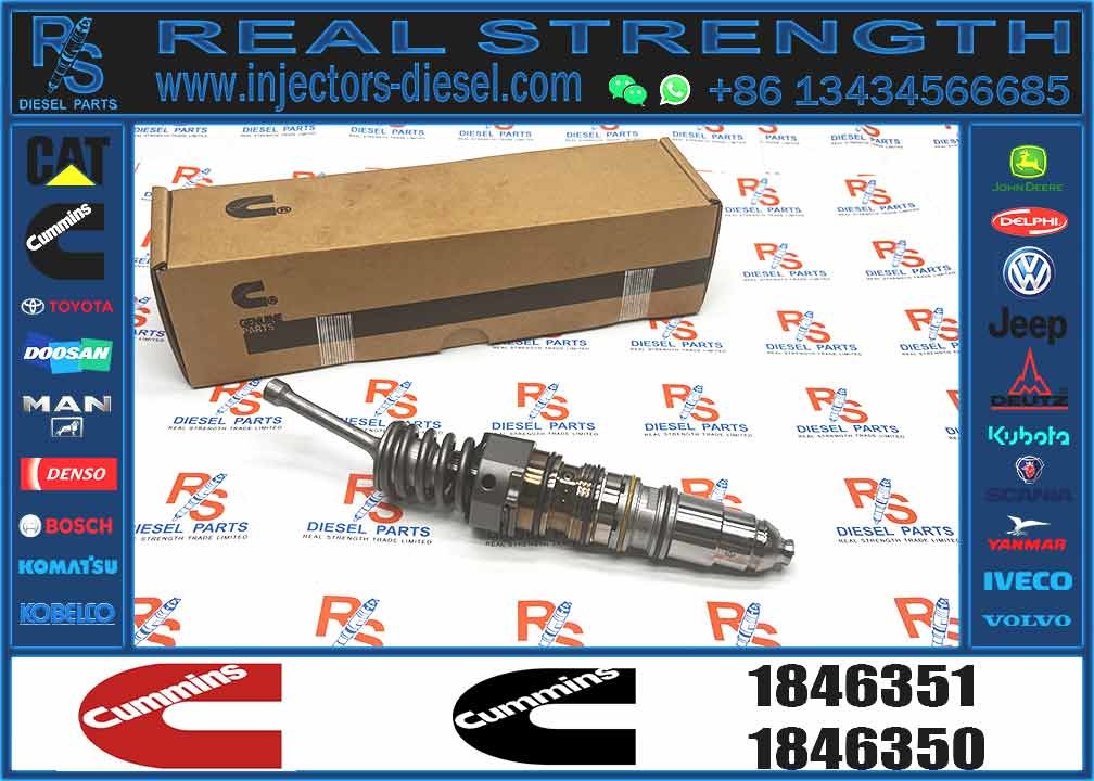 Fuel system Remanufacturing 1846351 Diesel Fuel Injector X15 Series for scania