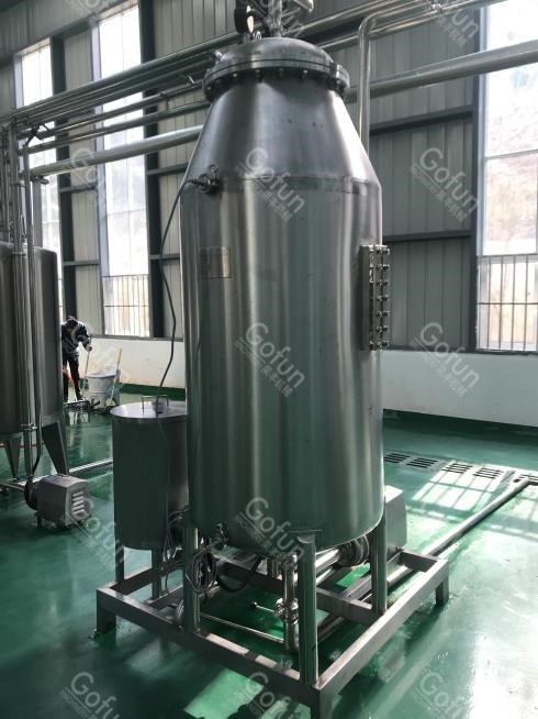 SUS304 Mango Paste Production Machine Mango Pulp Processing Wih Aseptic Bag