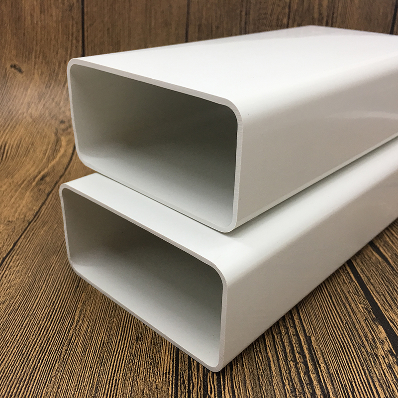 Customized White PVC Pipe Vinyl Fence Post for Your Construction Project
