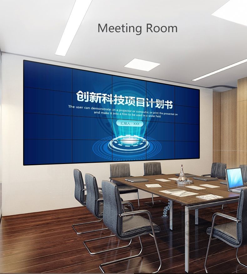 SDK Function 49Inch 3.5mm bezel 3x3 Led Backlight Full Hd Lcd Video Wall Display For Welcome