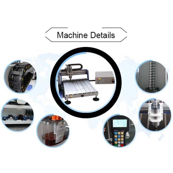 Reliable Demostic Spindle CNC Router Machine For 3D Surface / Shaped Cutting
