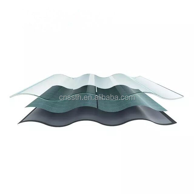 Flex CIGS Panel Rollable Solar Module Pv Roof Tiles Solar Cell Roof Tiles 12V 30W