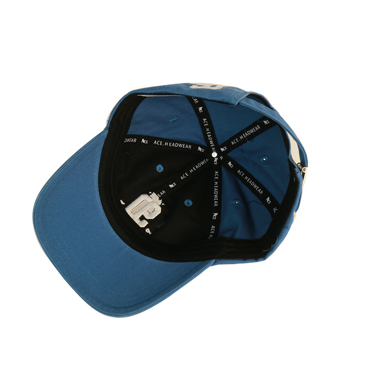 Bsci 3d Embroidery Custom Baseball Cap Embroidered Baseball Cap Hat With Custom Logo Metal Buckle Debossed