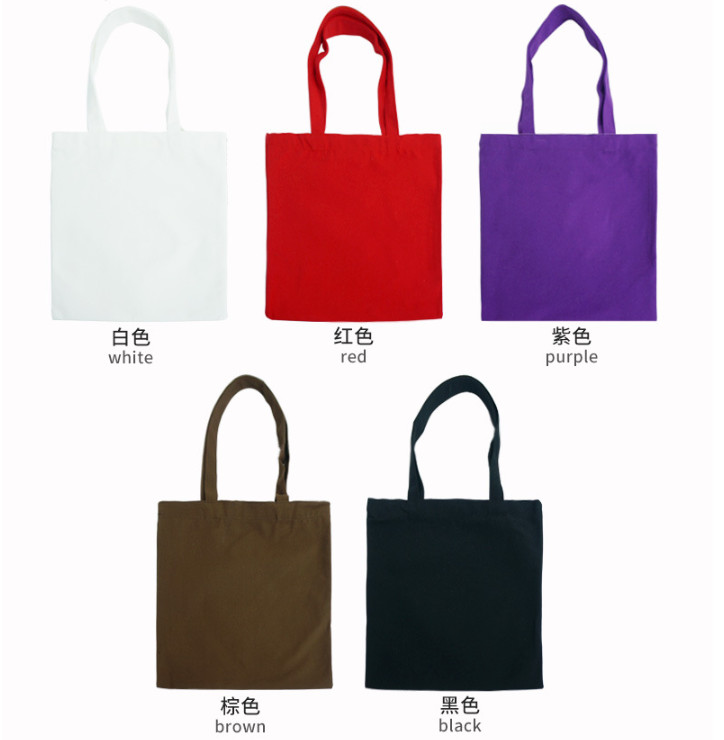 Available Low Moq Colorful Canvas Tote Bags For Grocery Shopping Diy Crafts And Gift Giving Plain