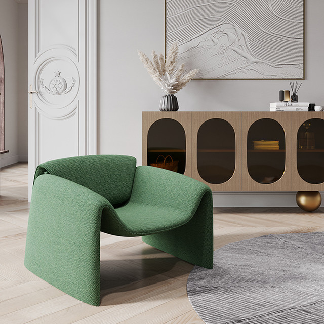 Ins Style Stable Load Bearing Modern Leisure Chair M Shaped