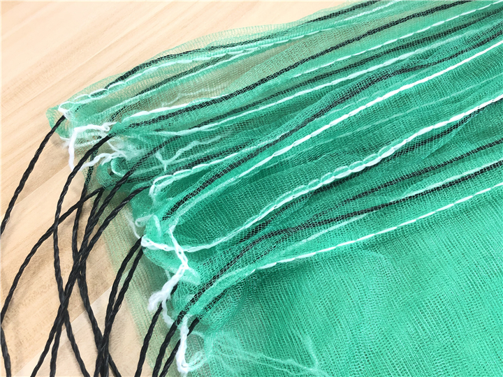 100% Virgin HDPE Drawstring Fruit Tree Protect Mono Mesh Net Green PE Date Bag