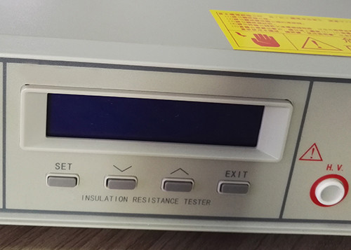 500V Electrical Appliance Tester , IEC60065 Insulation Resistance Tester