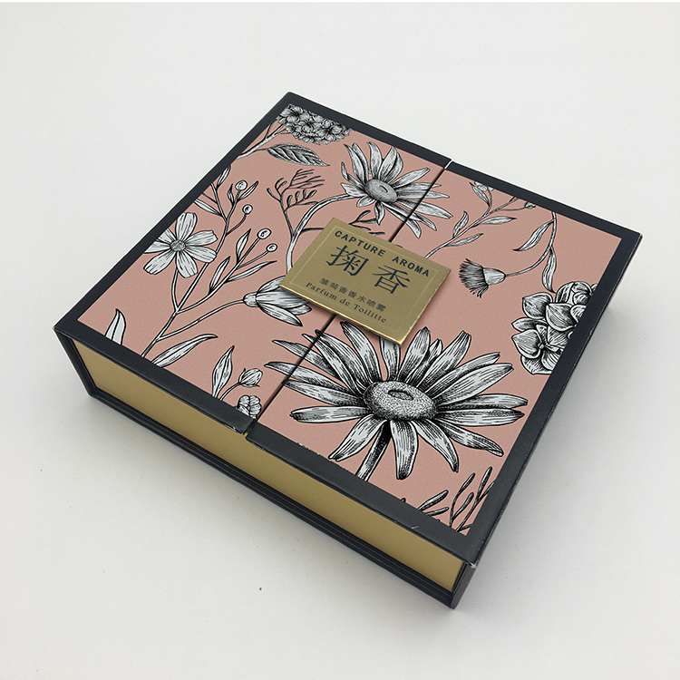 Custom Size Accepted Perfume Packaging Box Rigid Paper Box for 30 50ml 100ml Bottles
