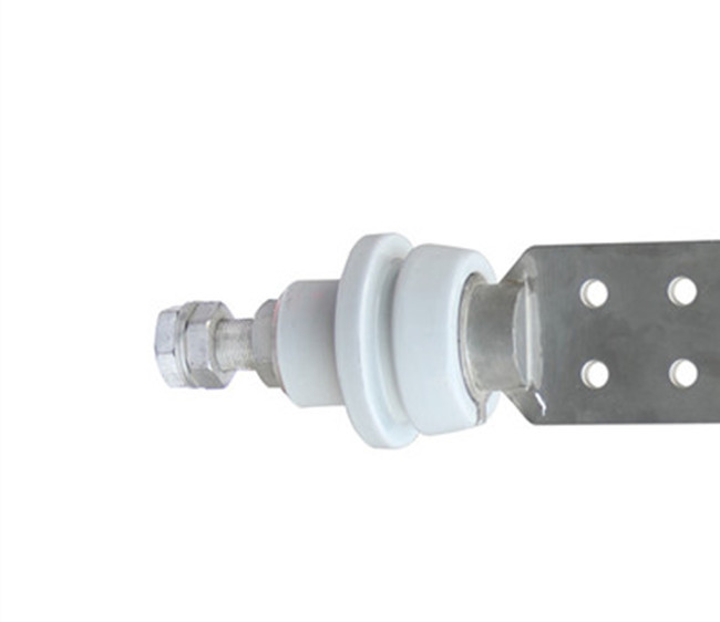White Porcelain ANSI Standard Bushing Insulator 1000-2500A Customized For Transformer