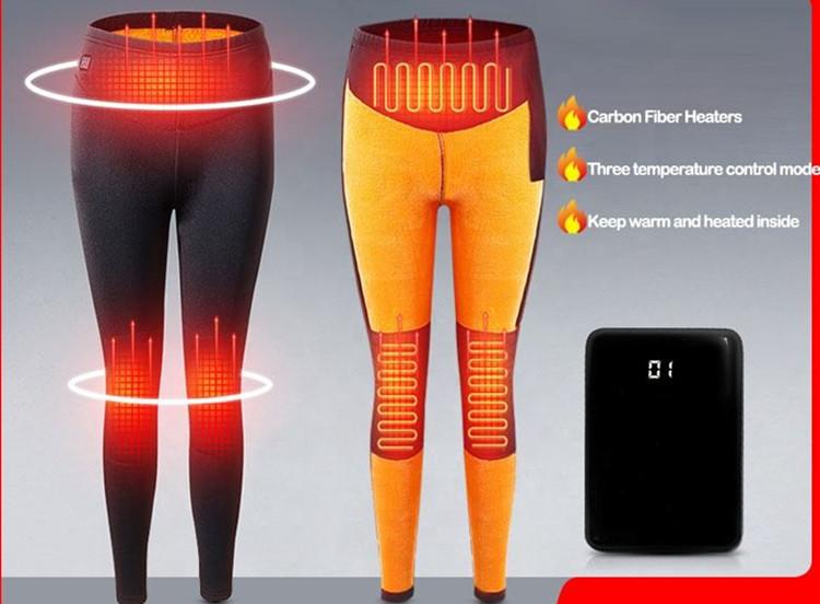 Sustainable Electric Heated Jacket Electric Heated Pants Rechargeable Battery Operated