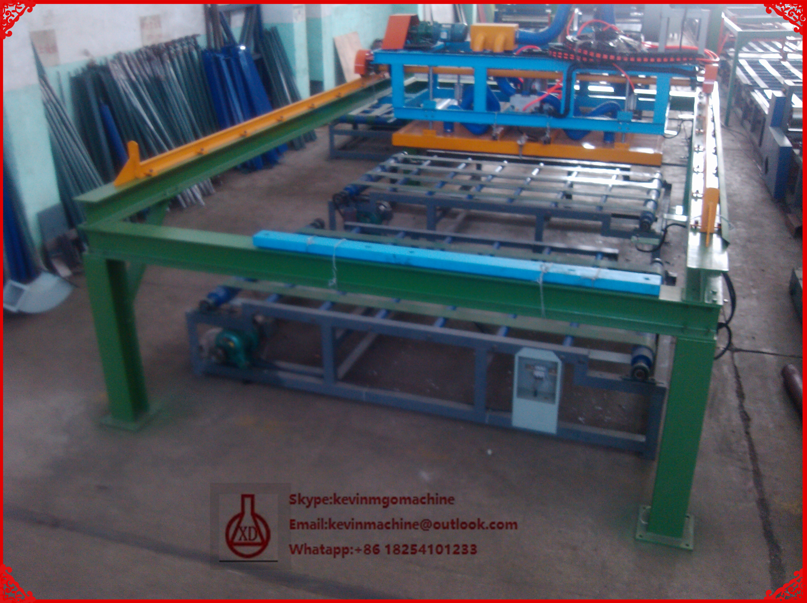 EPS Sandwich Wall Panel Equipment , CE Fiber Cement Board Production Line