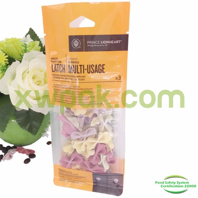 Drip Coffee k Flat Bottom Gusset Bags / Aluminium Block Bottom Bags With Valve