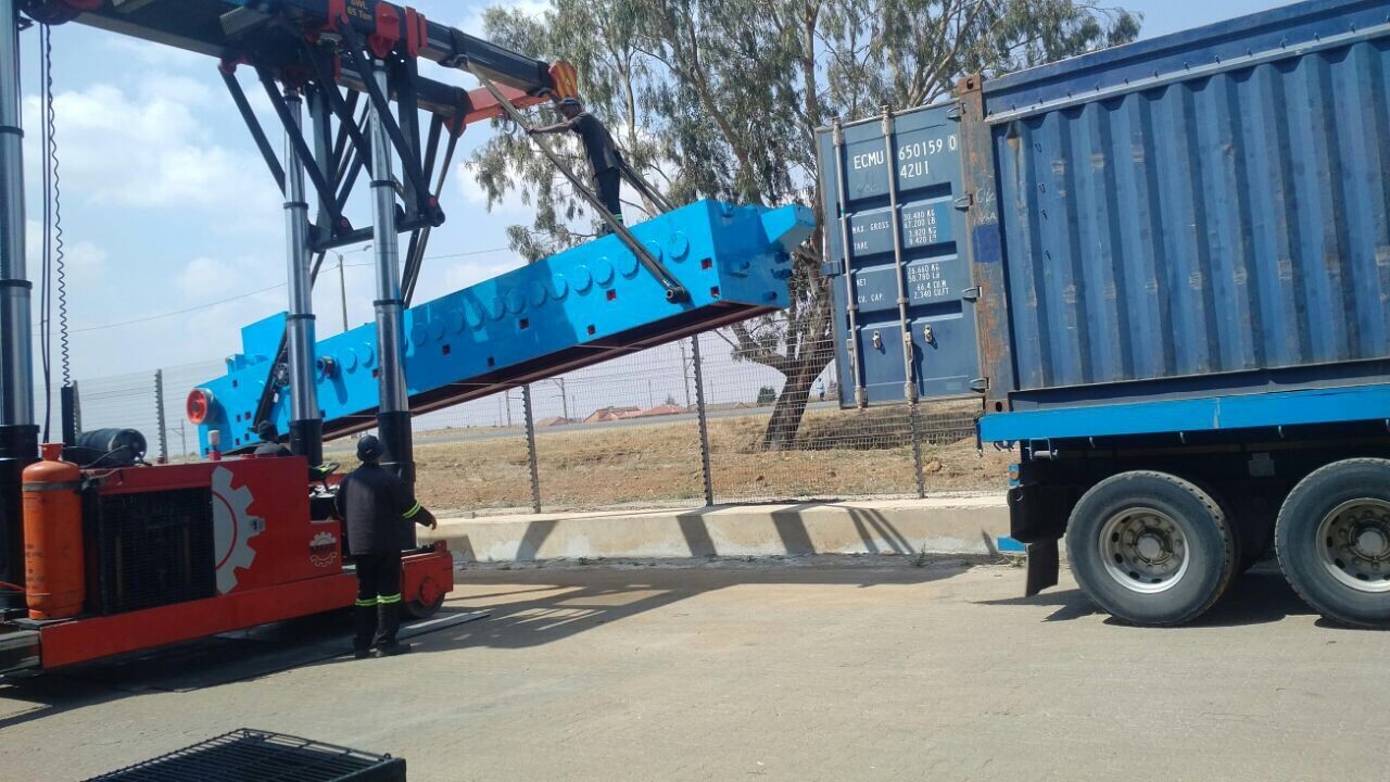 1350 Series Aluminum Rod Drawing Machine With 200KW Motor To South Africa