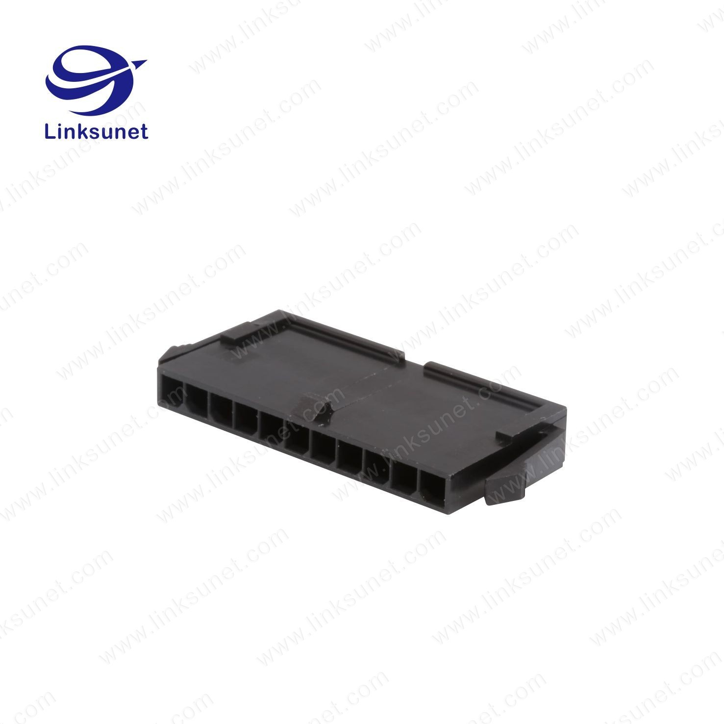 MOLEX 43640 - 0300 Male Female Electrical Connectors Single Row With Panel Mount Ears / Pitch 3.00mm