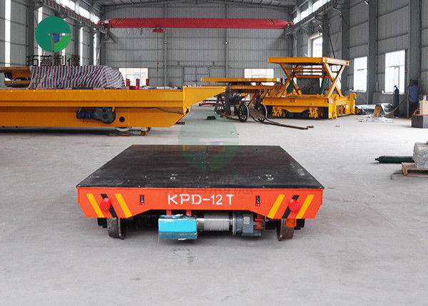 Heavy Loading 30t Battery Power Railway Steel Beam Transfer Trailer