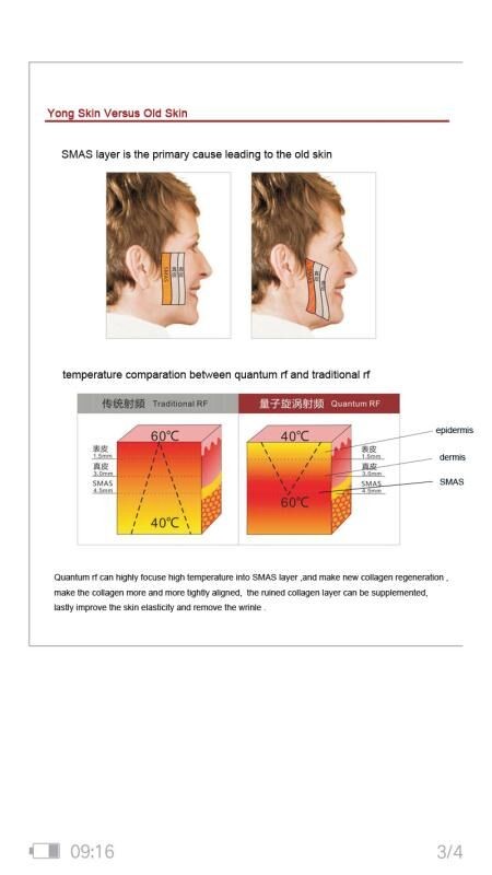 Commercial Radio Frequency Fat Melting Machine For Face / Skin Tightening