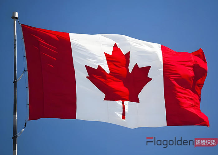Flagolden national screen printed high quality